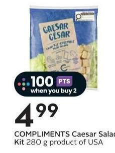 COMPLIMENTS Caesar Salad Kit