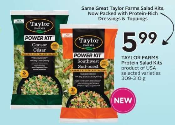 TAYLOR FARMS Protein Salad Kits