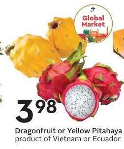 Dragonfruit or Yellow Pitahaya