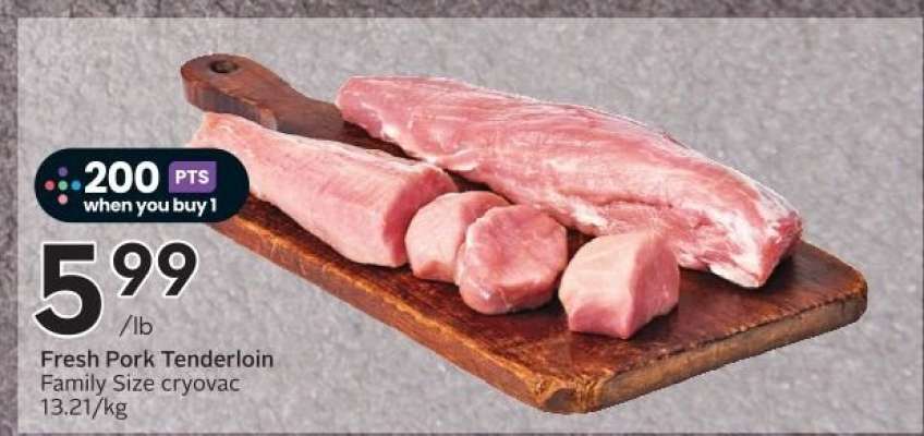 FRESH PORK TENDERLOIN