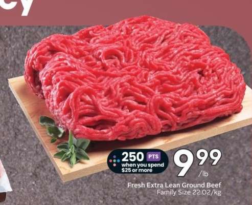 Fresh Extra Lean Ground Beef
