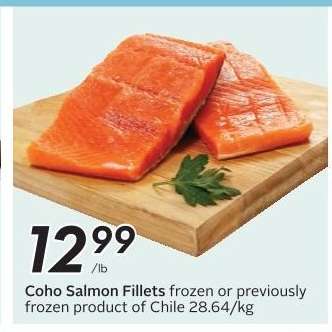Coho Salmon Fillets