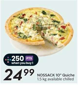 NOSSACK 10" Quiche