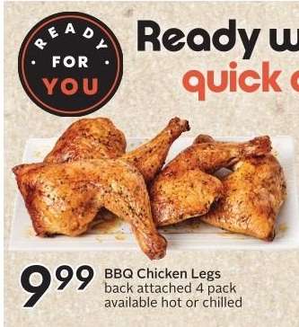 BBQ Chicken Legs