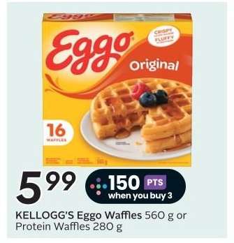 KELLOGG’S EGGO WAFFLES