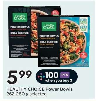 Healthy Choice Power Bowls