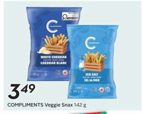 COMPLIMENTS Veggie Snax 142 g