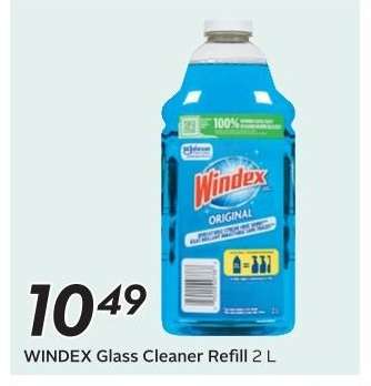 WINDEX Glass Cleaner Refill 2 L