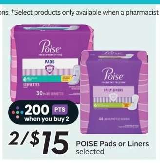 POISE Pads or Liners