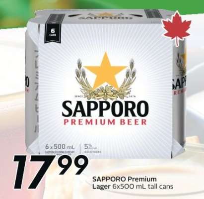 Sapporo Premium Lager