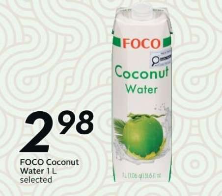 FOCO Coconut Water 1L