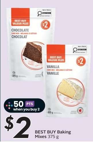 BEST BUY Baking Mixes 375 g