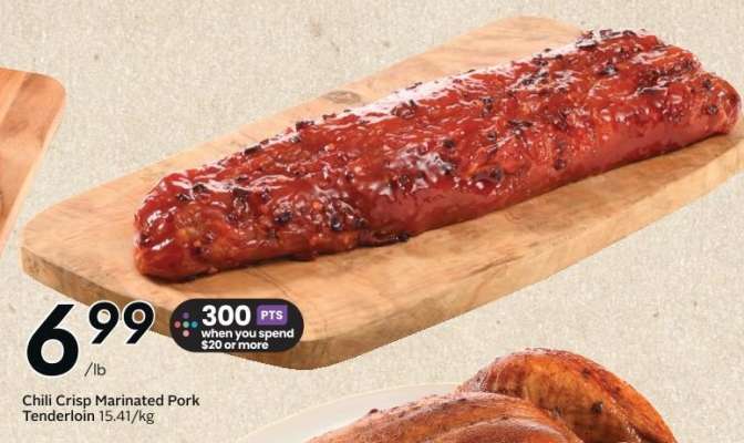 Chili Crisp Marinated Pork Tenderloin