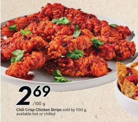Chili Crisp Chicken Strips