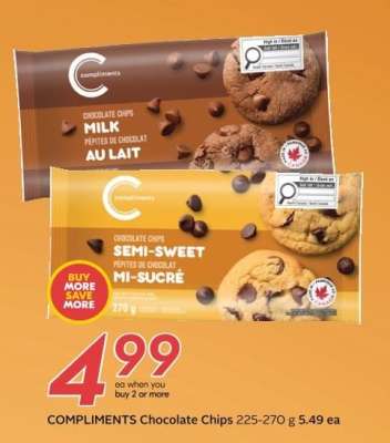 COMPLIMENTS Chocolate Chips