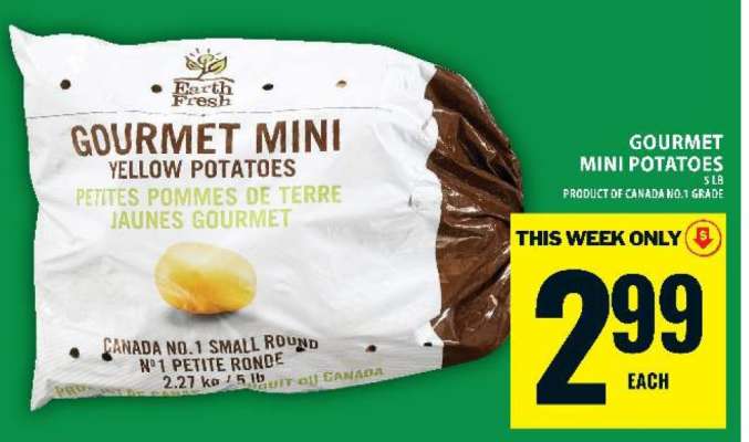 GOURMET MINI YELLOW POTATOES