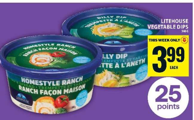 Litehouse Vegetable Dips