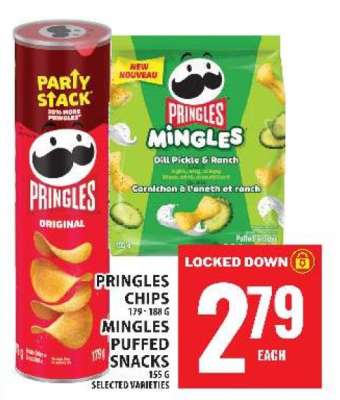 Pringles Chips & Mingles Puffed Snacks