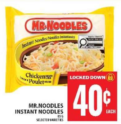 MR.NOODLES INSTANT NOODLES