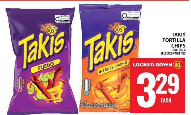 TAKIS TORTILLA CHIPS