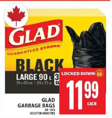 GLAD GARBAGE BAGS