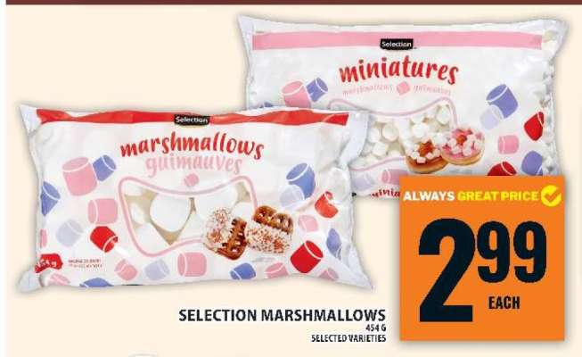 SELECTION MARSHMALLOWS