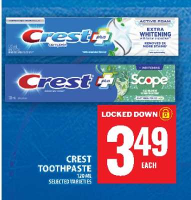 Crest Toothpaste