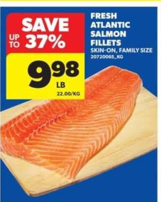 Fresh Atlantic Salmon Fillets