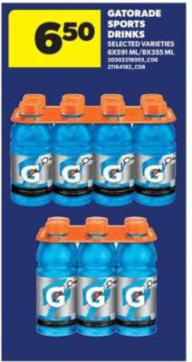 GATORADE SPORTS DRINKS