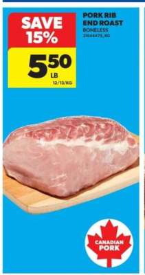 Pork Rib End Roast