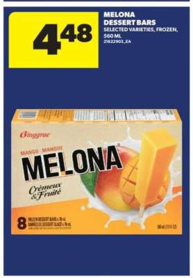 Melona Dessert Bars