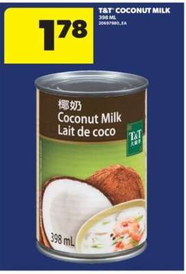 T&T Coconut Milk