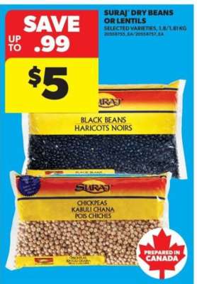 Suraj Dry Beans or Lentils