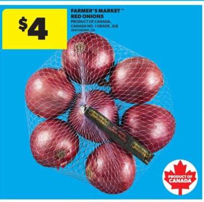 Farmer's Market Red Onions