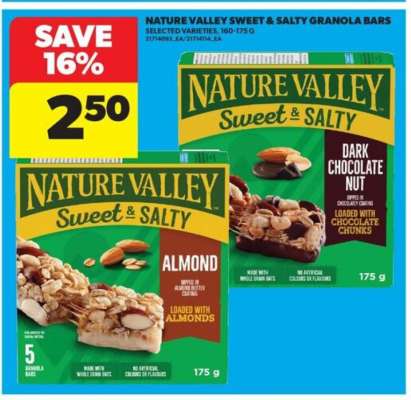 Nature Valley Sweet & Salty Granola Bars