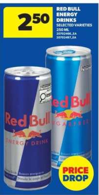 RED BULL ENERGY DRINKS