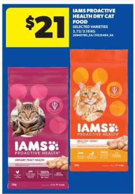 IAMS Proactive Health Dry Cat Food