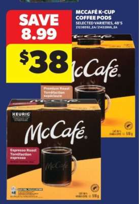 McCafé K-Cup Coffee Pods