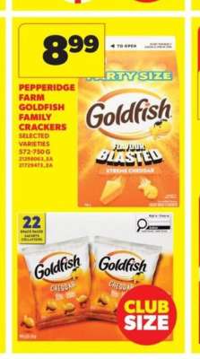 Pepperidge Farm Goldfish Family Crackers