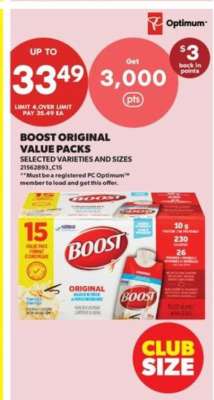 Boost Original Value Packs
