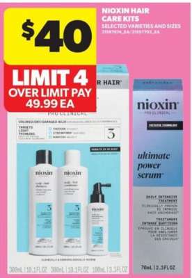 Nioxin Hair Care Kits