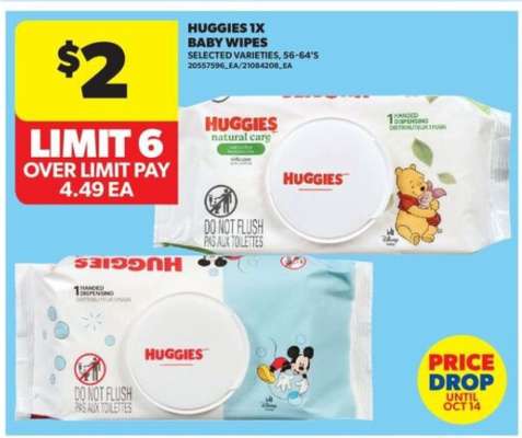 Huggies 1x Baby Wipes