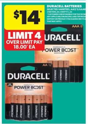 Duracell Batteries