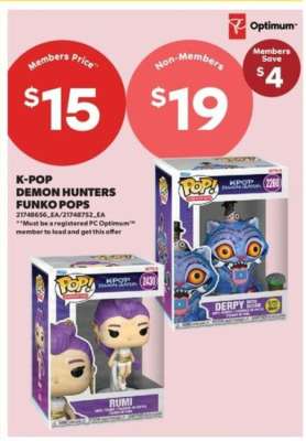 K-POP DEMON HUNTERS FUNKO POPS