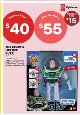 Toy Story 5 Lift Off Buzz