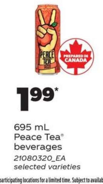 PEACE TEA beverages