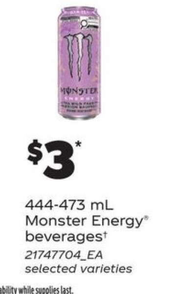MONSTER Energy Beverages