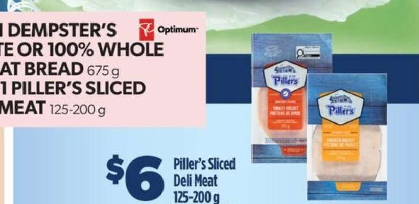 PILLER’S SLICED DELI MEAT