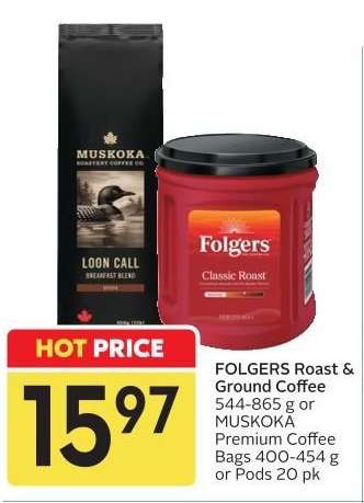 Folgers Roast & Ground Coffee