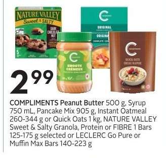 COMPLIMENTS Peanut Butter